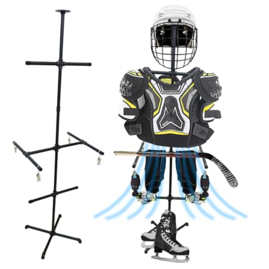 Sports Equipment Drying Rack - Сушилка для хоккейного снаряжения, сверхпрочная металлическая