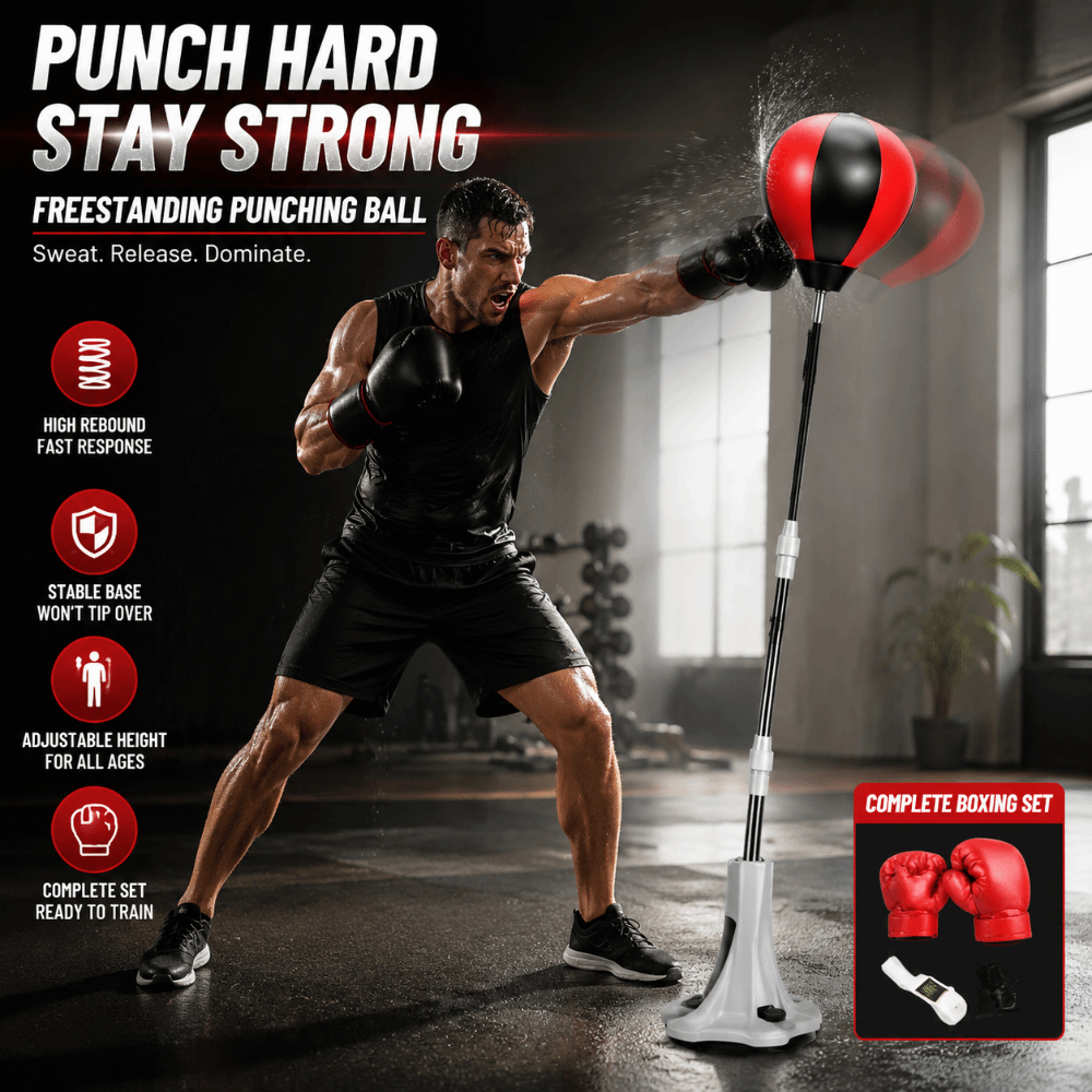 Напольный боксерский скоростно – обзор и цена Boxing Glove Set