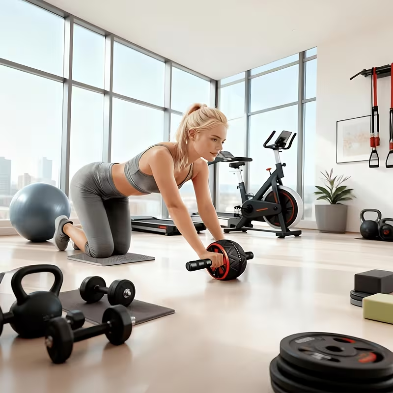 Ролик для пресса и коврик для  – обзор и цена Sports Equipment Website