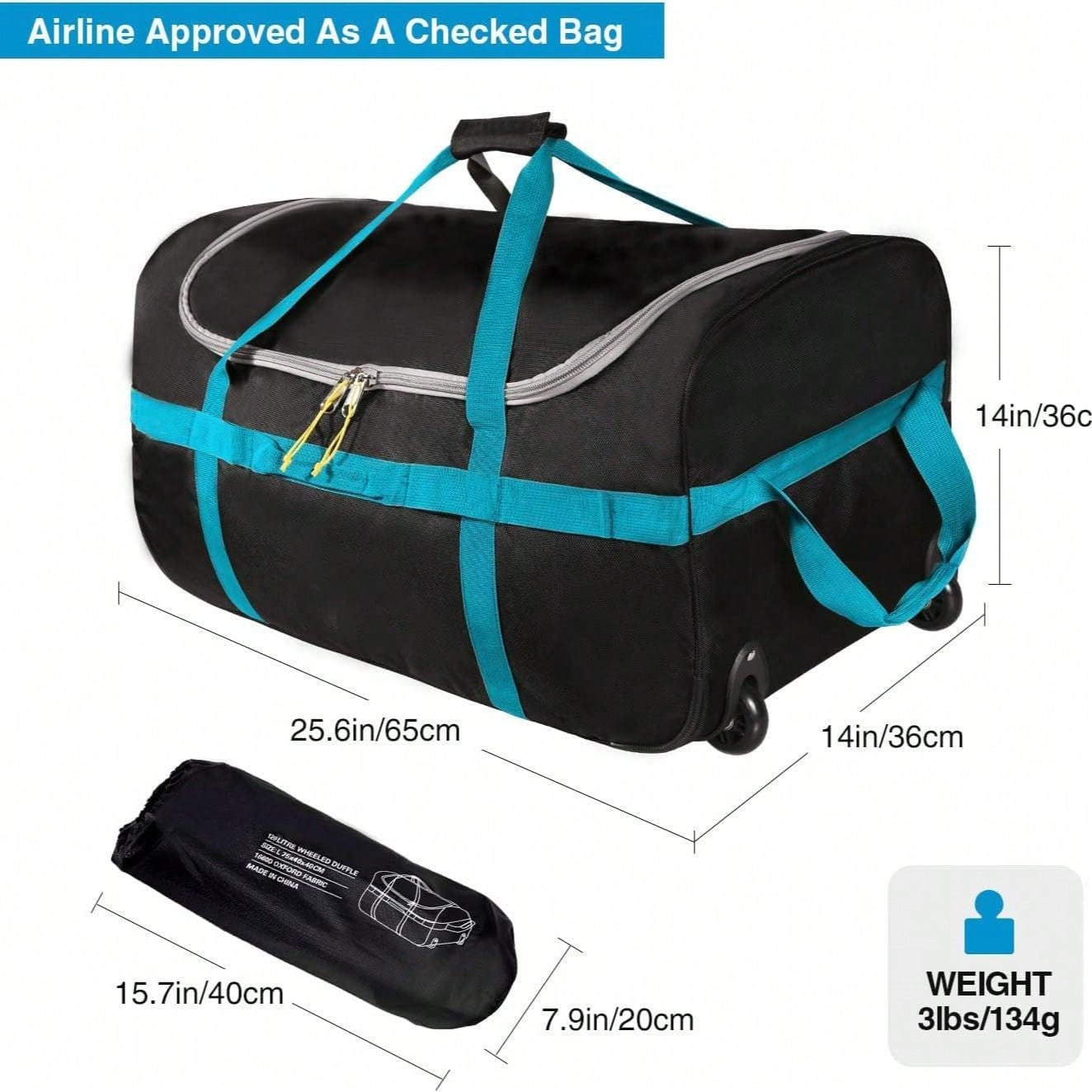 85-литровая дорожная сумка на  – обзор и цена Sports Equipment Bag With Wheels