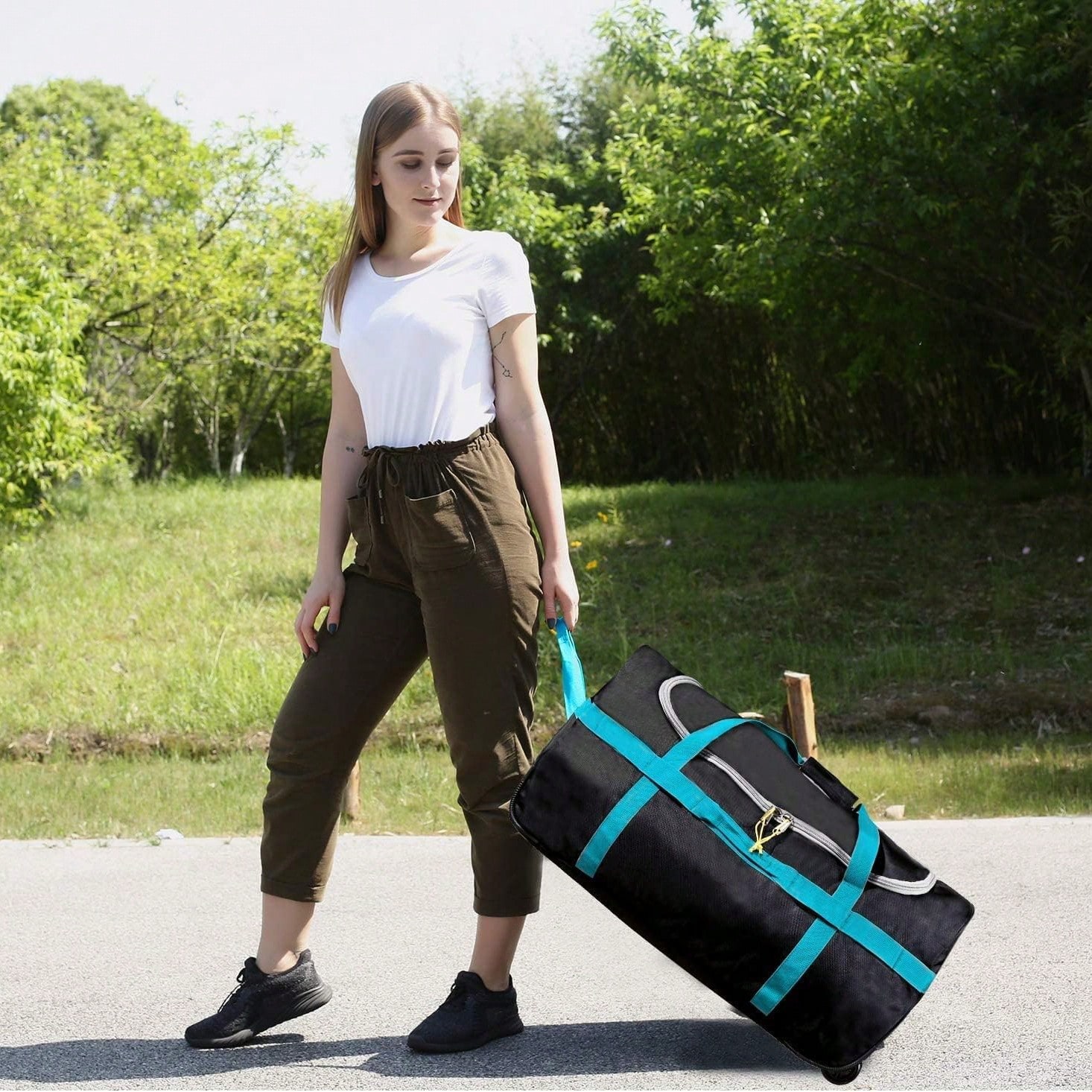 85-литровая дорожная сумка на  – обзор и цена Sports Equipment Bag With Wheels
