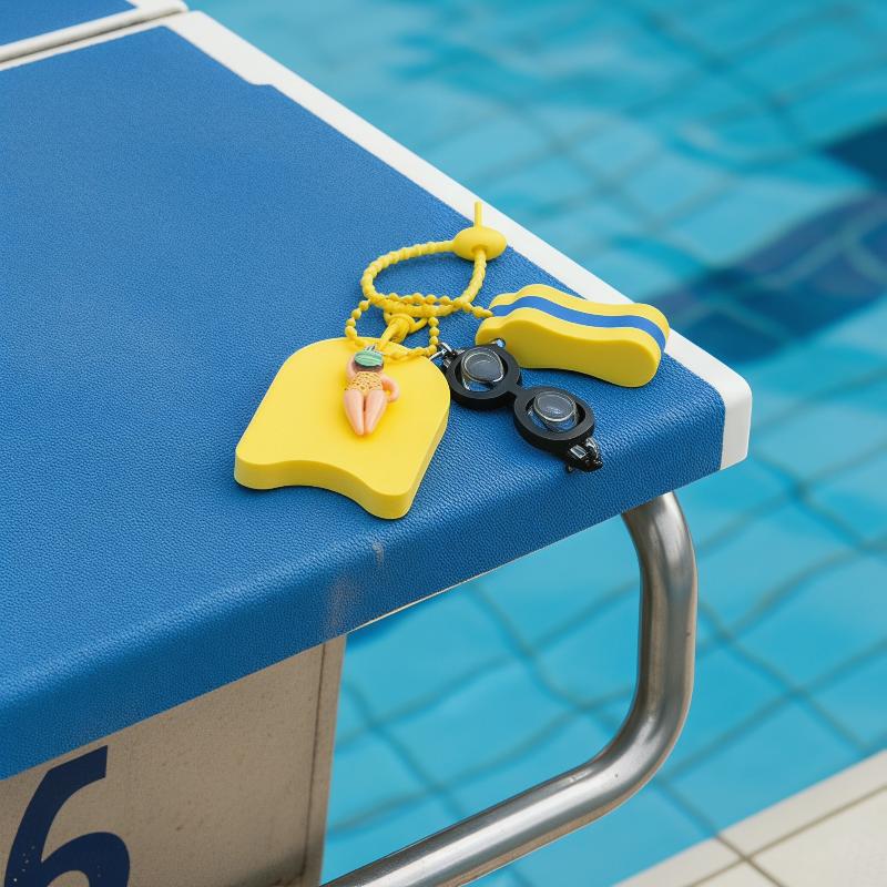 Брелок для ключей в стиле плав – обзор и цена Swimming Kickboard