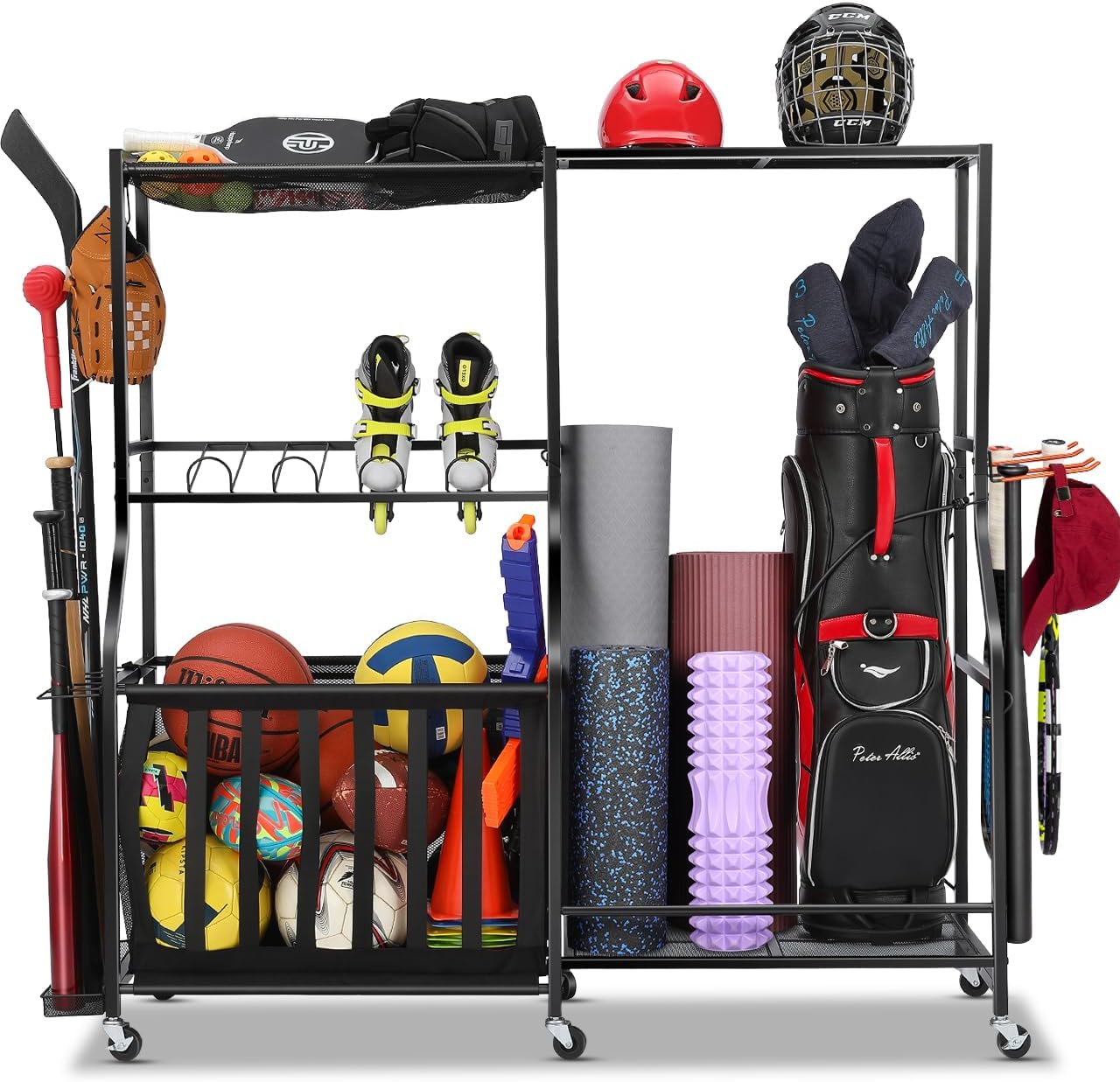 Органайзер для спортивного инв – обзор и цена Sports Equipment Bag With Wheels