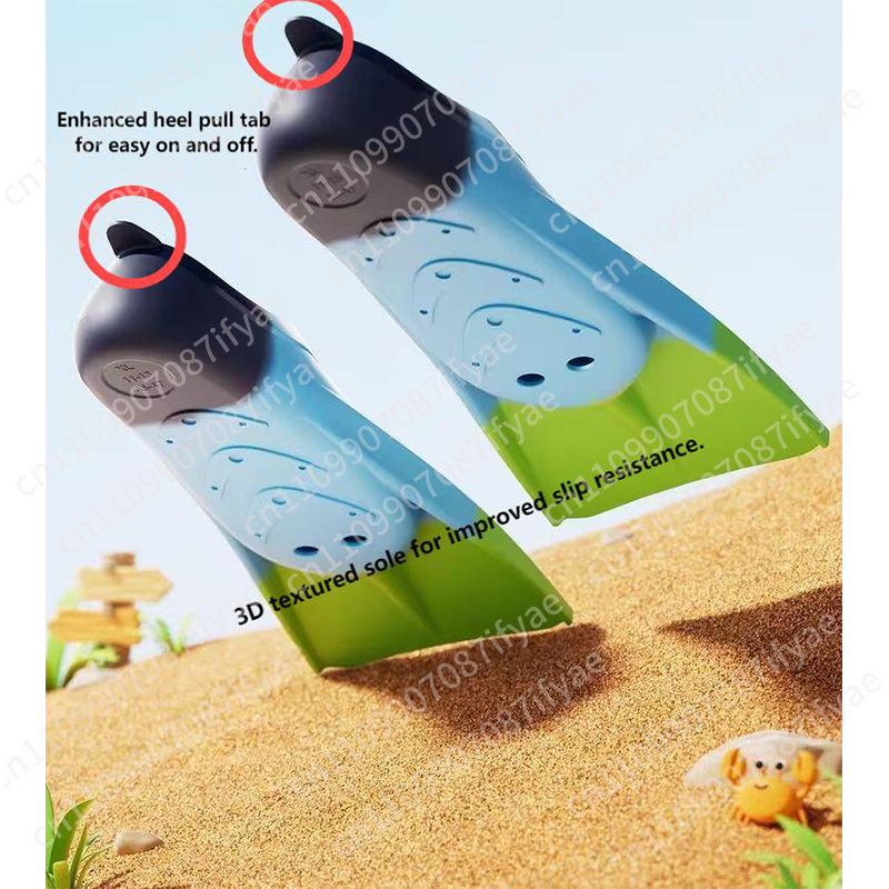 Нескользящие плавательные ласт – обзор и цена Swim Fin Short Blade