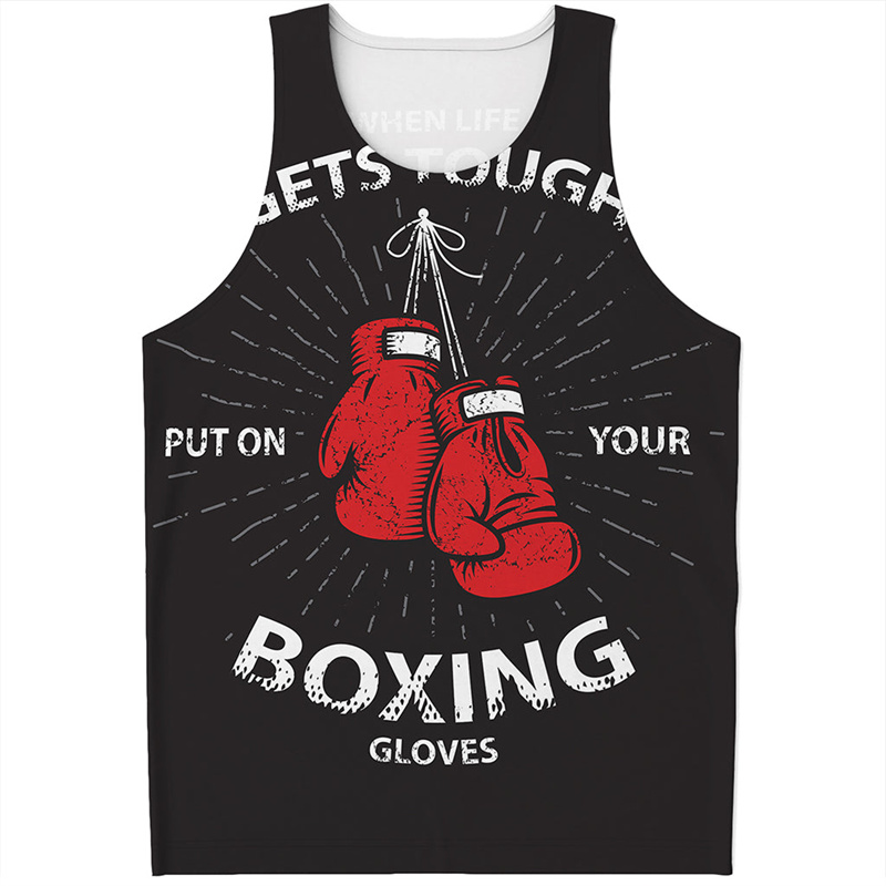 Боксерские перчатки, майка с 3 – обзор и цена Boxing Glove Set