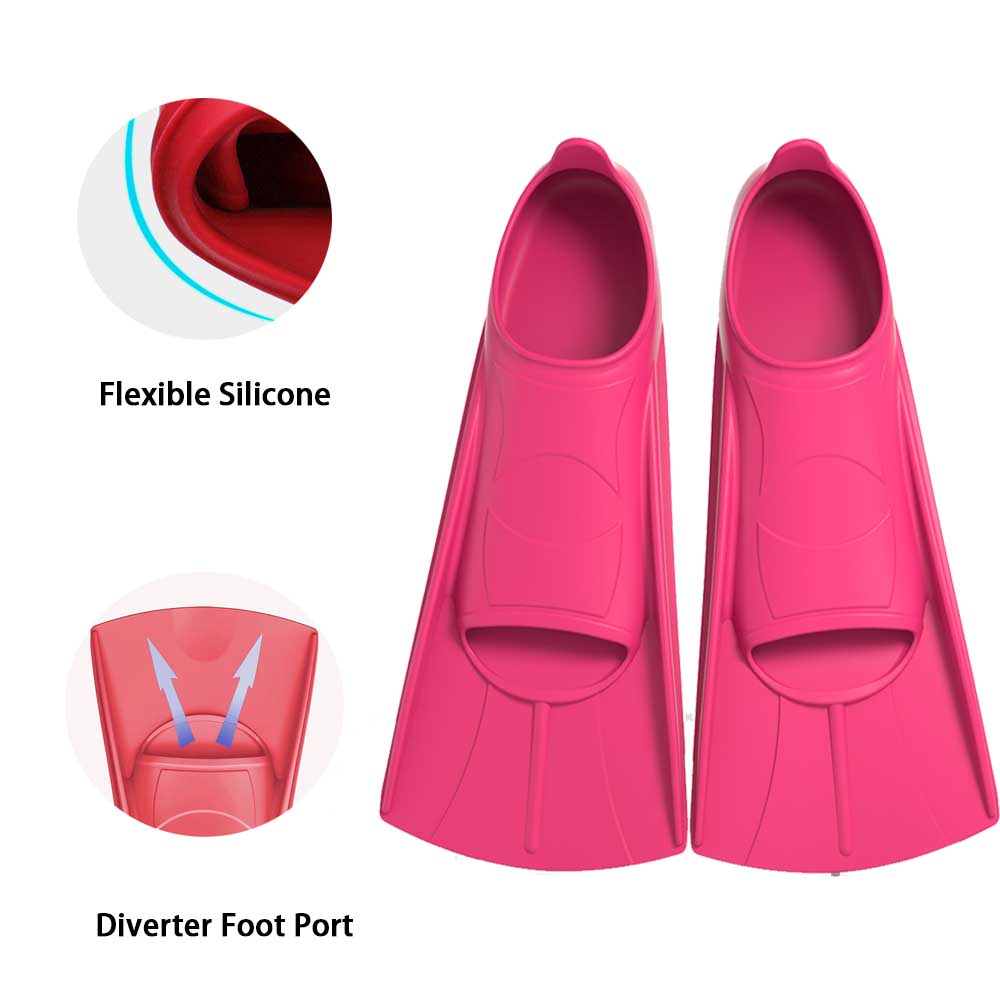 Силиконовые плавательные ласты – обзор и цена Swim Fin Short Blade